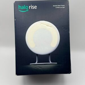 Halo Rise White Sleep Tracker with Light